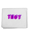 THOT Artistic Text 11&#x22;x18&#x22; Dish Fingertip Towel-Fingertip Towel-TooLoud-White-Davson Sales