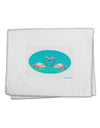 Love Birds - Flamingos Watercolor 11&#x22;x18&#x22; Dish Fingertip Towel-Fingertip Towel-TooLoud-White-Davson Sales