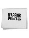 Warrior Princess Black and White 11&#x22;x18&#x22; Dish Fingertip Towel-Fingertip Towel-TooLoud-White-Davson Sales