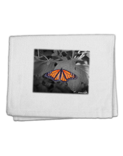 Monarch Butterfly Photo 11&#x22;x18&#x22; Dish Fingertip Towel-Fingertip Towel-TooLoud-White-Davson Sales