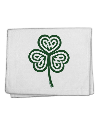 Celtic Knot Irish Shamrock 11&#x22;x18&#x22; Dish Fingertip Towel-Fingertip Towel-TooLoud-White-Davson Sales