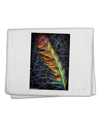 Rainbow Feather 11&#x22;x18&#x22; Dish Fingertip Towel-Fingertip Towel-TooLoud-White-Davson Sales