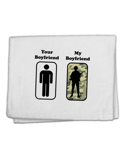 Your Boyfriend My Boyfriend 11&#x22;x18&#x22; Dish Fingertip Towel by TooLoud-Fingertip Towel-TooLoud-White-Davson Sales