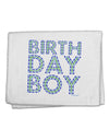 Birthday Boy - Blue and Green Dots 11&#x22;x18&#x22; Dish Fingertip Towel by TooLoud-Fingertip Towel-TooLoud-White-Davson Sales