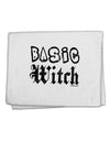 Basic Witch Distressed 11&#x22;x18&#x22; Dish Fingertip Towel-Fingertip Towel-TooLoud-White-Davson Sales