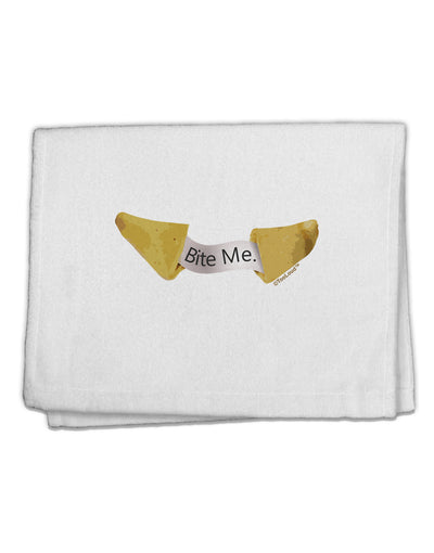 Bite Me - Fortune Cookie 11&#x22;x18&#x22; Dish Fingertip Towel-Fingertip Towel-TooLoud-White-Davson Sales