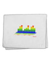 Equalizer Bars Design 11&#x22;x18&#x22; Dish Fingertip Towel by TooLoud-Fingertip Towel-TooLoud-White-Davson Sales