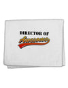 Director Of Awesome 11&#x22;x18&#x22; Dish Fingertip Towel-Fingertip Towel-TooLoud-White-Davson Sales