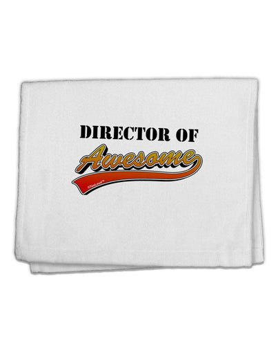 Director Of Awesome 11&#x22;x18&#x22; Dish Fingertip Towel-Fingertip Towel-TooLoud-White-Davson Sales