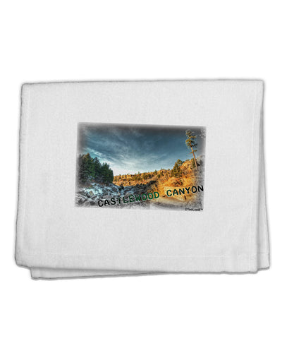 Castlewood Canyon Old Photo 11&#x22;x18&#x22; Dish Fingertip Towel-Fingertip Towel-TooLoud-White-Davson Sales