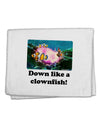 Down Like A Clownfish 11&#x22;x18&#x22; Dish Fingertip Towel-Fingertip Towel-TooLoud-White-Davson Sales