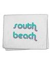 South Beach Color Scheme Design 11&#x22;x18&#x22; Dish Fingertip Towel by TooLoud-Fingertip Towel-TooLoud-White-Davson Sales