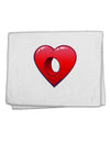 Hole Heartedly Broken Heart 11&#x22;x18&#x22; Dish Fingertip Towel by TooLoud-TooLoud-White-Davson Sales