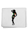 Irish Flag Bikini Shadow 11&#x22;x18&#x22; Dish Fingertip Towel by TooLoud-Fingertip Towel-TooLoud-White-Davson Sales