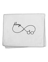 Always Infinity Symbol 11&#x22;x18&#x22; Dish Fingertip Towel-Fingertip Towel-TooLoud-White-Davson Sales