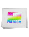 American Pride - Rainbow Flag - Freedom 11&#x22;x18&#x22; Dish Fingertip Towel-Fingertip Towel-TooLoud-White-Davson Sales