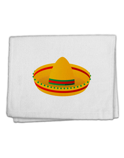 Sombrero Design 11&#x22;x18&#x22; Dish Fingertip Towel by TooLoud-Fingertip Towel-TooLoud-White-Davson Sales