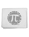 Ultimate Pi Day - Retro Computer Style Pi Circle 11&#x22;x18&#x22; Dish Fingertip Towel by TooLoud-Fingertip Towel-TooLoud-White-Davson Sales