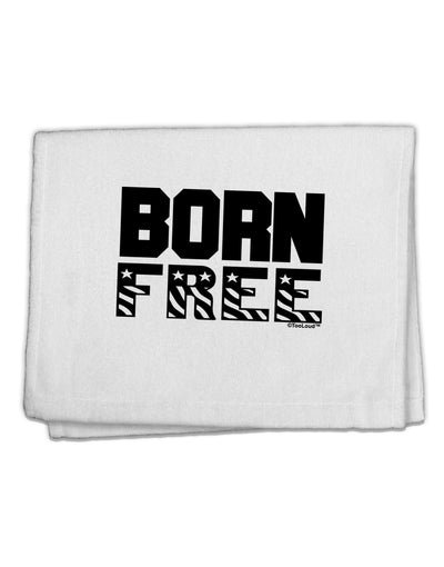 Born Free 11&#x22;x18&#x22; Dish Fingertip Towel by TooLoud-Fingertip Towel-TooLoud-White-Davson Sales