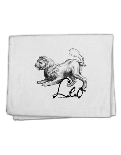 Leo Illustration 11&#x22;x18&#x22; Dish Fingertip Towel-Fingertip Towel-TooLoud-White-Davson Sales