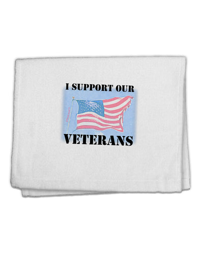 Support Our Veterans 11&#x22;x18&#x22; Dish Fingertip Towel-Fingertip Towel-TooLoud-White-Davson Sales