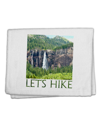 Beautiful Cliffs - Lets Hike 11&#x22;x18&#x22; Dish Fingertip Towel by TooLoud-Fingertip Towel-TooLoud-White-Davson Sales