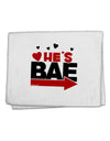 He's BAE - Right Arrow 11&#x22;x18&#x22; Dish Fingertip Towel-Fingertip Towel-TooLoud-White-Davson Sales