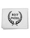 Best Mom - Wreath Design 11&#x22;x18&#x22; Dish Fingertip Towel by TooLoud-Fingertip Towel-TooLoud-White-Davson Sales