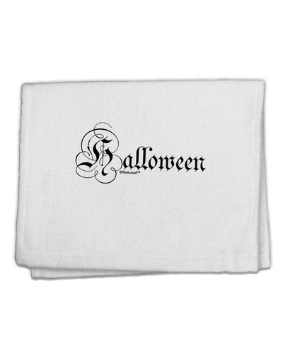 Halloween Script Text 11&#x22;x18&#x22; Dish Fingertip Towel-Fingertip Towel-TooLoud-White-Davson Sales