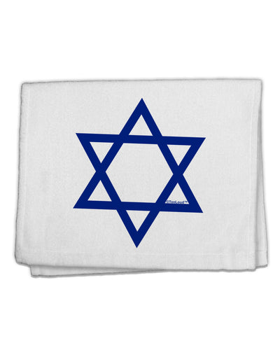 Jewish Star of David 11&#x22;x18&#x22; Dish Fingertip Towel by TooLoud-Fingertip Towel-TooLoud-White-Davson Sales