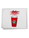 Red Cup Satan Coffee 11&#x22;x18&#x22; Dish Fingertip Towel by TooLoud-TooLoud-White-Davson Sales