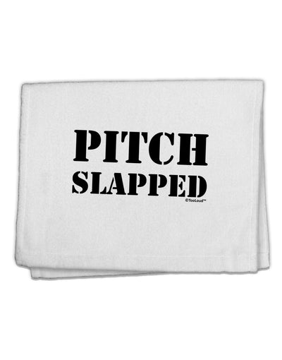 Pitch Slapped 11&#x22;x18&#x22; Dish Fingertip Towel-Fingertip Towel-TooLoud-White-Davson Sales