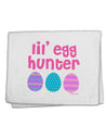 Lil' Egg Hunter - Easter - Pink 11&#x22;x18&#x22; Dish Fingertip Towel by TooLoud-Fingertip Towel-TooLoud-White-Davson Sales