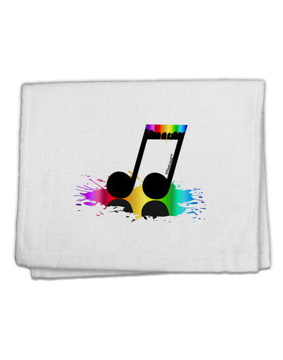 Paint Music Note 11&#x22;x18&#x22; Dish Fingertip Towel-Fingertip Towel-TooLoud-White-Davson Sales