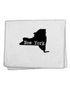 New York - United States Shape 11&#x22;x18&#x22; Dish Fingertip Towel by TooLoud-Fingertip Towel-TooLoud-White-Davson Sales