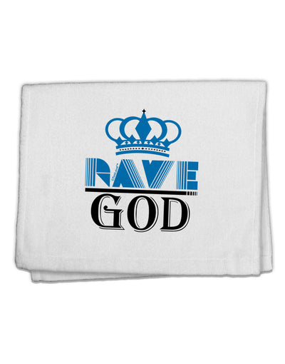 Rave God 11&#x22;x18&#x22; Dish Fingertip Towel-Fingertip Towel-TooLoud-White-Davson Sales