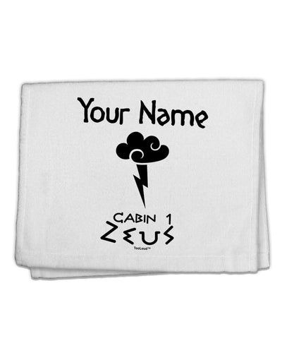 Personalized Cabin 1 Zeus 11&#x22;x18&#x22; Dish Fingertip Towel by TooLoud-Fingertip Towel-TooLoud-White-Davson Sales