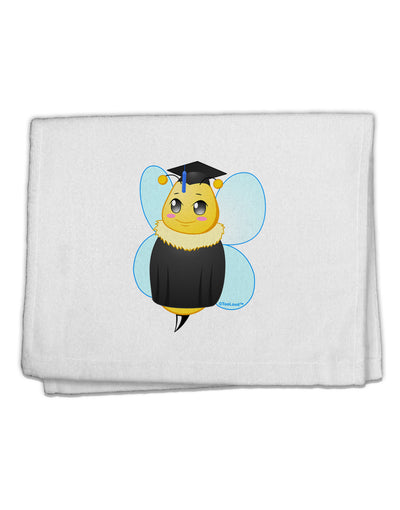 Graduation Bee 11&#x22;x18&#x22; Dish Fingertip Towel by TooLoud-Fingertip Towel-TooLoud-White-Davson Sales