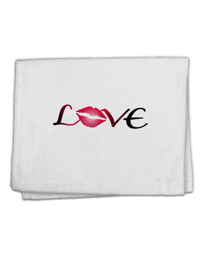 Love Kiss 11&#x22;x18&#x22; Dish Fingertip Towel-Fingertip Towel-TooLoud-White-Davson Sales