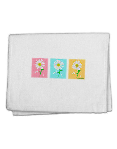 Pretty Daisies Watercolor 11"x18" Dish Fingertip Towel-Fingertip Towel-TooLoud-Davson Sales