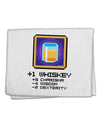 Pixel Whiskey Item 11&#x22;x18&#x22; Dish Fingertip Towel-Fingertip Towel-TooLoud-White-Davson Sales