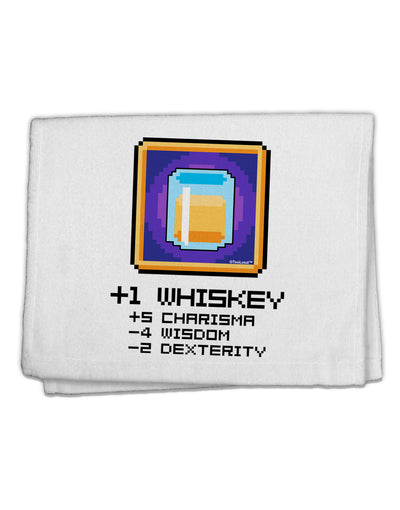 Pixel Whiskey Item 11&#x22;x18&#x22; Dish Fingertip Towel-Fingertip Towel-TooLoud-White-Davson Sales