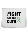 Fight for the Cure - Light Green Ribbon Celiac Disease 11&#x22;x18&#x22; Dish Fingertip Towel-Fingertip Towel-TooLoud-White-Davson Sales