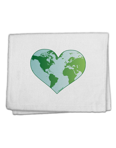 World Globe Heart 11&#x22;x18&#x22; Dish Fingertip Towel-Fingertip Towel-TooLoud-White-Davson Sales