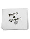 Thank A Veteran 11&#x22;x18&#x22; Dish Fingertip Towel-Fingertip Towel-TooLoud-White-Davson Sales