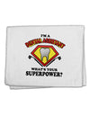 Dental Assistant - Superpower 11&#x22;x18&#x22; Dish Fingertip Towel-Fingertip Towel-TooLoud-White-Davson Sales