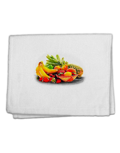 Watercolor Fruit Bowl 1 11&#x22;x18&#x22; Dish Fingertip Towel-Fingertip Towel-TooLoud-White-Davson Sales