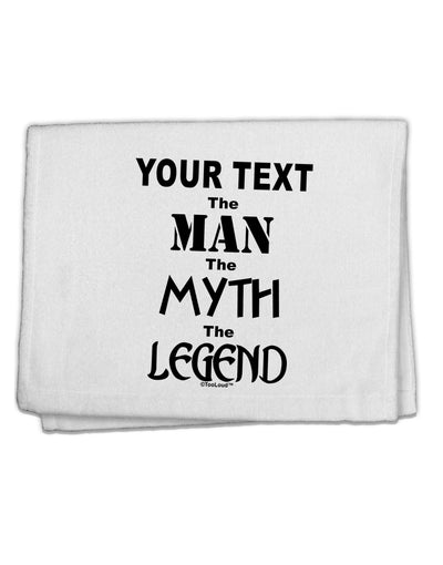 Personalized The Man The Myth The Legend 11&#x22;x18&#x22; Dish Fingertip Towel by TooLoud-Fingertip Towel-TooLoud-White-Davson Sales