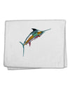 Colorful Vector Swordfish 11&#x22;x18&#x22; Dish Fingertip Towel-Fingertip Towel-TooLoud-White-Davson Sales