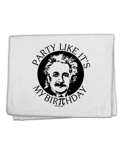 Pi Day - Birthday Design 11&#x22;x18&#x22; Dish Fingertip Towel by TooLoud-Fingertip Towel-TooLoud-White-Davson Sales